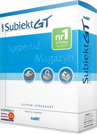 Subiekt GT - Rozszerzenie Na Następne 3 Stanowiska
