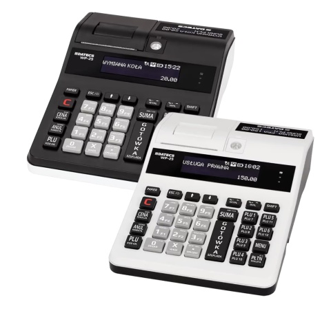 Zestaw Kasa Fiskalna DATECS WP-25 PLUS Online LAN WiFi GSM + Terminal Płatniczy + Kasetka + 10 Rolek