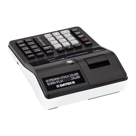 Zestaw Kasa Fiskalna DATECS WP-25 PLUS Online LAN WiFi GSM + Terminal Płatniczy + Kasetka + 10 Rolek