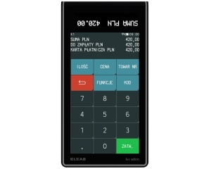 Kasa fiskalna ELZAB K1 SLIM WIFI 5LAT GSM Przenośna