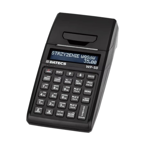Kasa Fiskalna DATECS WP-50 PLUS Online WiFi GSM Karta SIM 3 lata