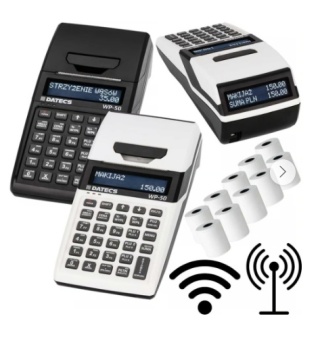 Kasa Fiskalna DATECS WP-50 PLUS Online WiFi GSM Karta SIM 3 lata