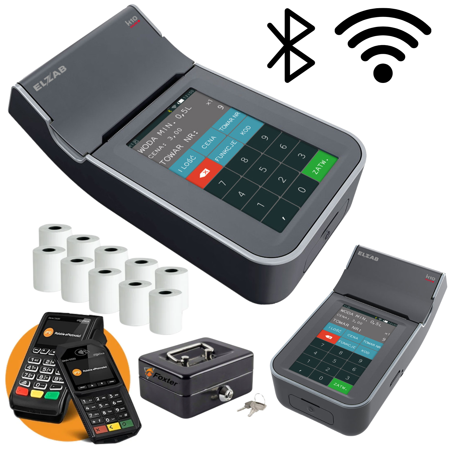 Kasa Fiskalna Elzab K10 Online BT Wi-Fi