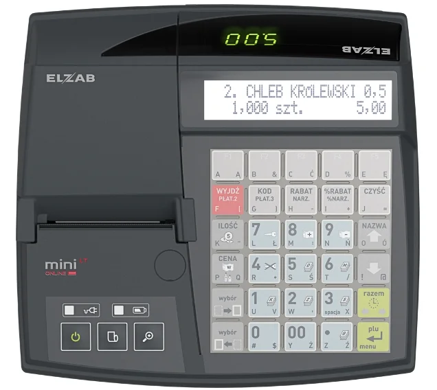 Kasa Fiskalna Elzab Mini LT Online BT WiFi - obrazek 2