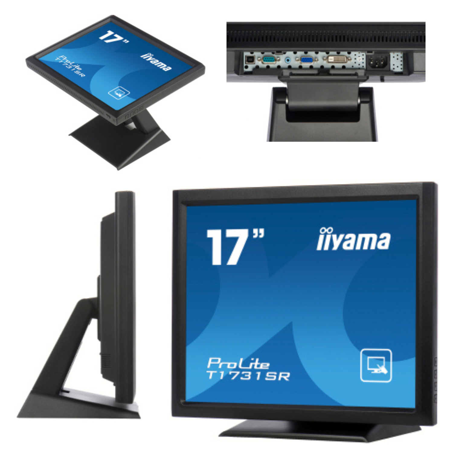 Monitor dotykowy 17" iiyama T1731SR‑B1