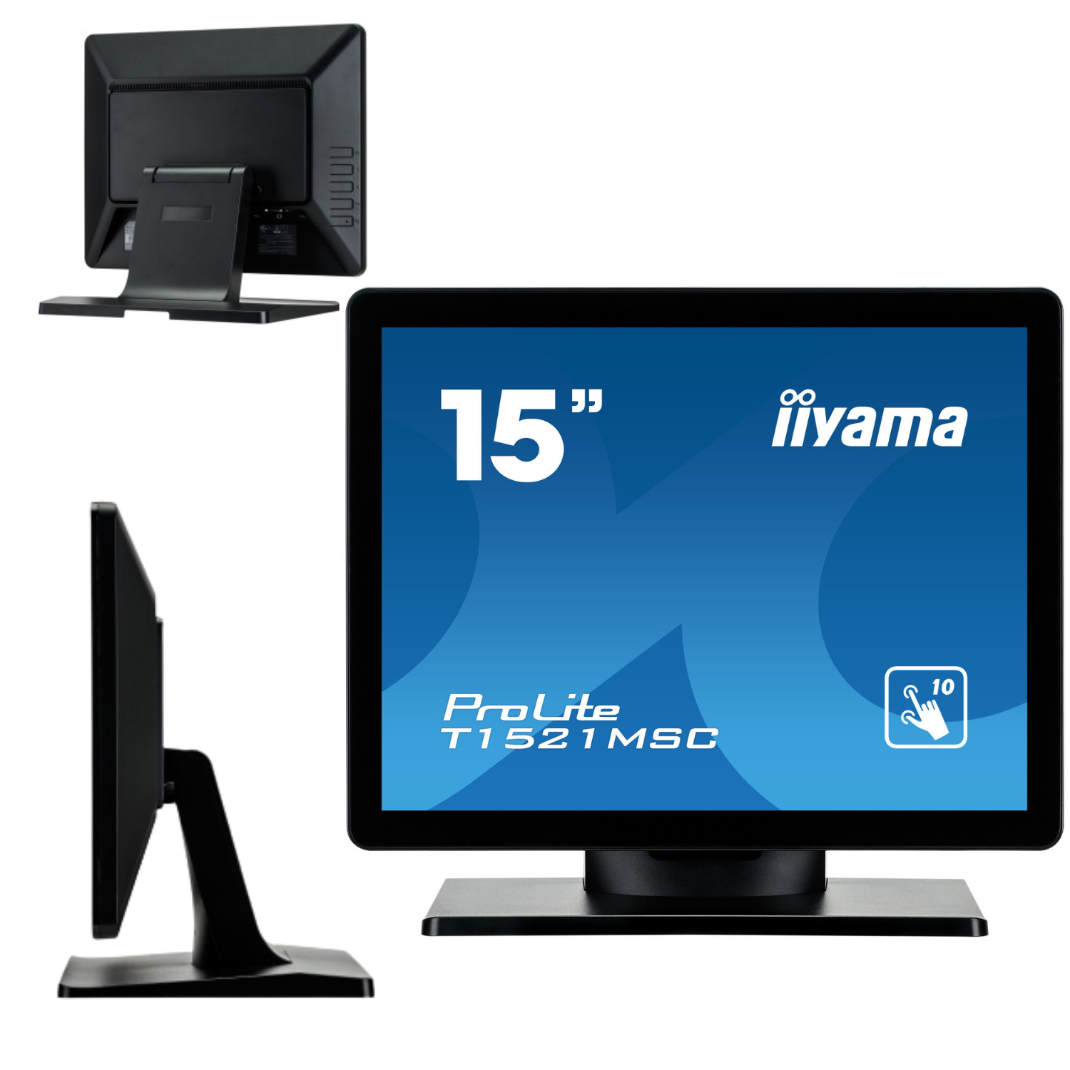 Monitor dotykowy 15" Elzab T1521MSC‑B1